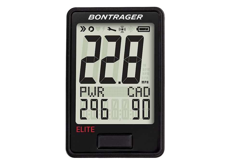 Bontrager RideTime Elite Fahrradcomputer Kabellos SCHWARZ - Bild 1