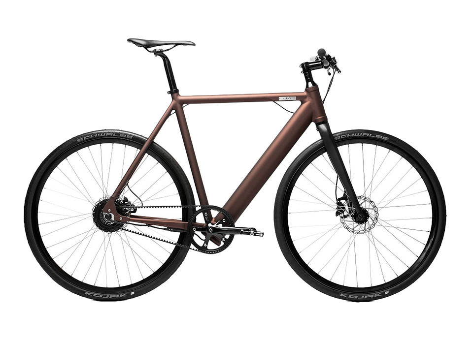 Coboc ONE Brooklyn Singlespeed E-Bike 2020 JUGLA-BRAUN - Bild 1
