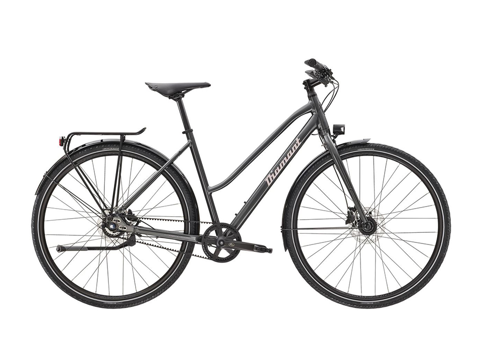 Diamant 247 Deluxe Trapez Cityrad 2023 DRAVITGRAU METALLIC - Bild 1