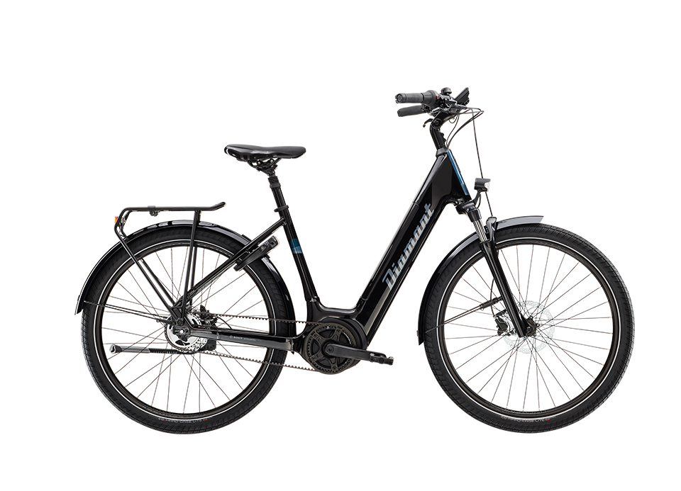 Diamant Beryll Esprit RT Gen3 545Wh Tief E-Bike Trekking TIEFSCHWARZ - Bild 1