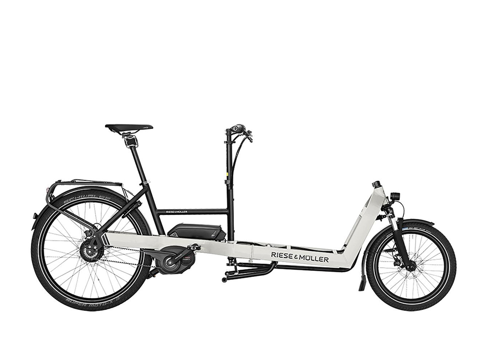 Riese + Müller Packster 60 vario Business belt RX 500Wh E-Cargo 2022 LIGHT GREY - Bild 1