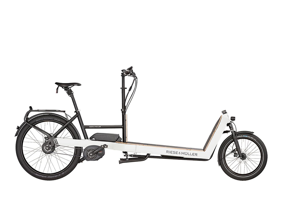Riese + Müller Packster 80 vario Business belt RX 500Wh E-Cargo 2022 LIGHT GREY - Bild 1