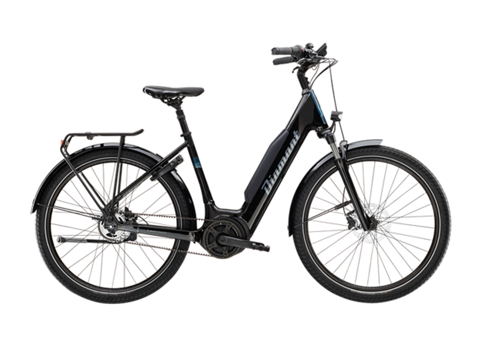 Diamant Beryll Esprit Gen3 725Wh Tief E-Bike Trekking 2023 TIEFSCHWARZ - Bild 1