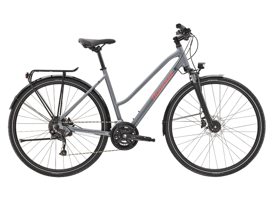 Diamant Elan Deluxe Trapez Trekkingrad GRAPHITGRAU - Bild 1