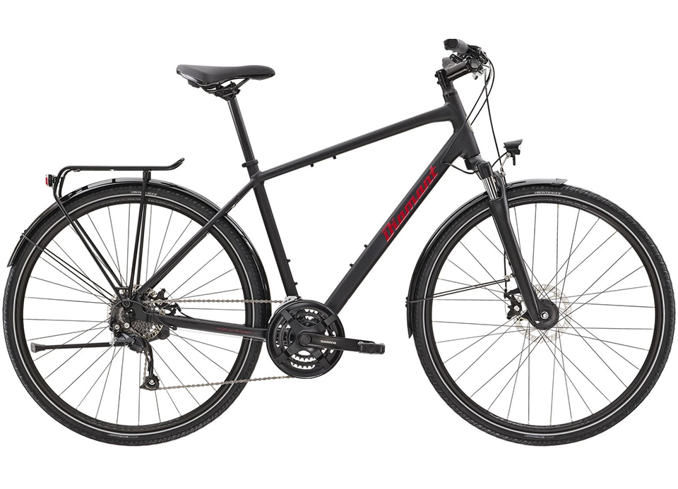 Diamant Elan Herren Trekkingrad TIEFSCHWARZ - Bild 1