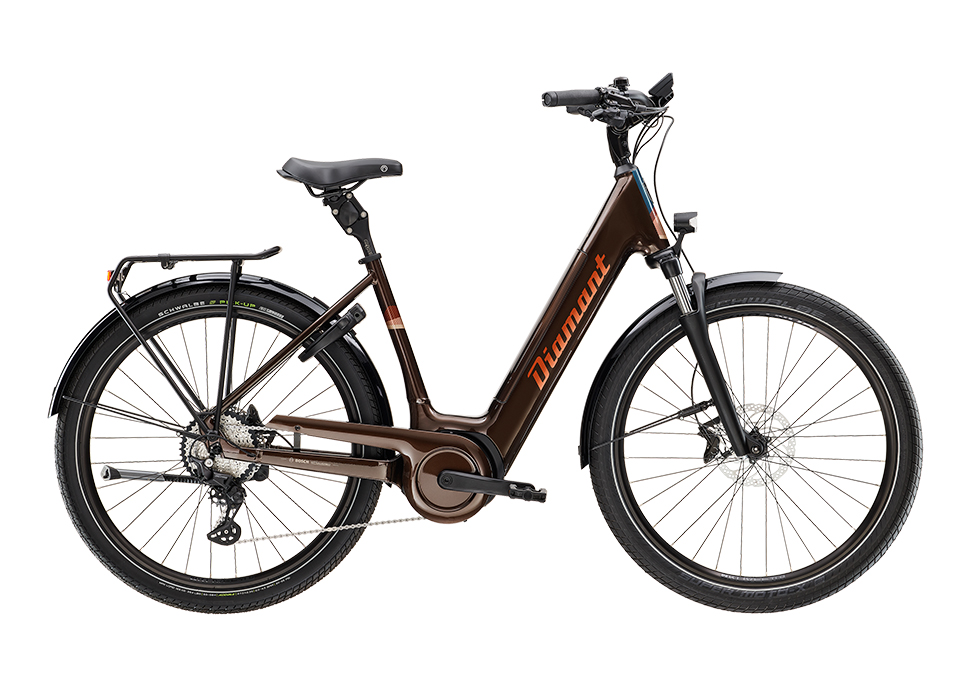 Diamant Mandara 160 545Wh Tief E-Bike Trekking BERNINABRAUN METALLIC - Bild 1