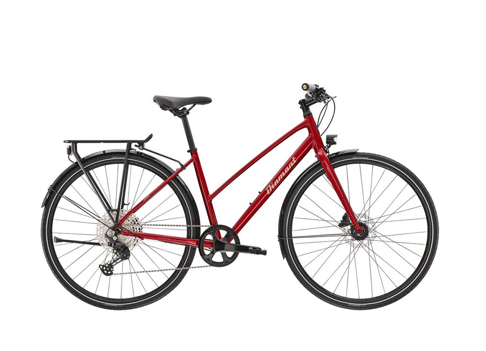 Diamant Rubin Legere Trapez Trekkingrad AVENTURINROT METALLIC - Bild 1