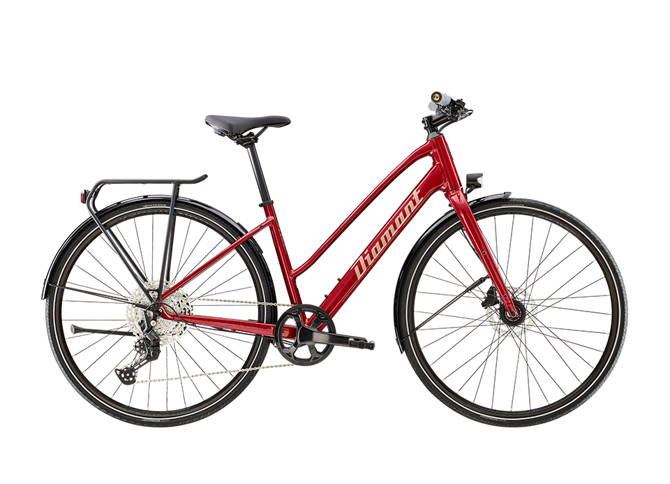 Diamant Rubin Legere Trapez Trekkingrad AVENTURINROT METALLIC - Bild 1