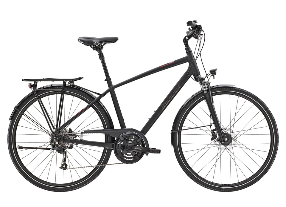 Diamant Ubari Deluxe Herren Trekkingrad TIEFSCHWARZ - Bild 1