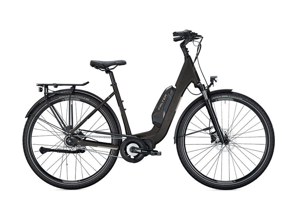Falter E 8.2 FL Wave 504Wh E-Bike ANTHRACITE/ GREY - Bild 1