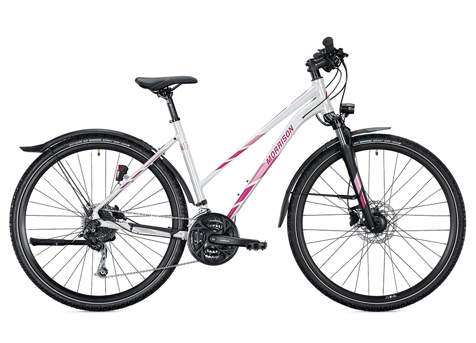 Morrison X 3.0 Trapez Crossrad PEARLIZED WHITE - Bild 1
