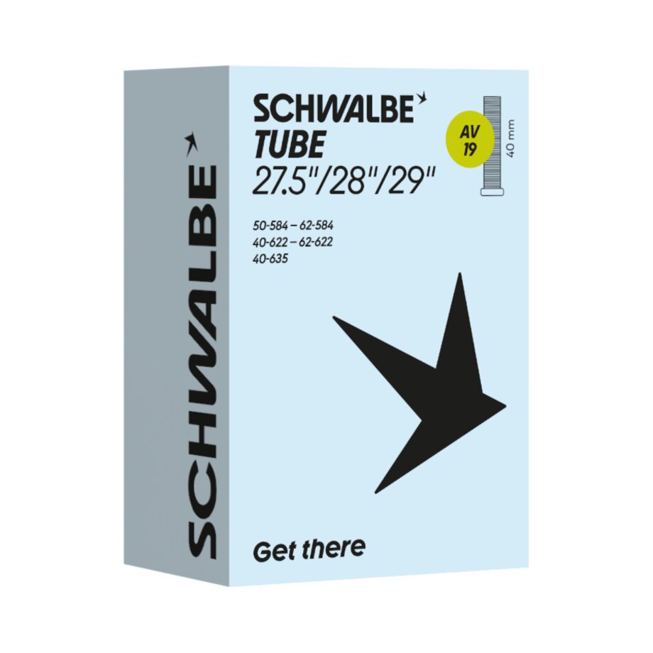 Schwalbe AV19 Schlauch  40/60-584/622/630/635  27,5" 28" 29" Autoventil - Bild 1