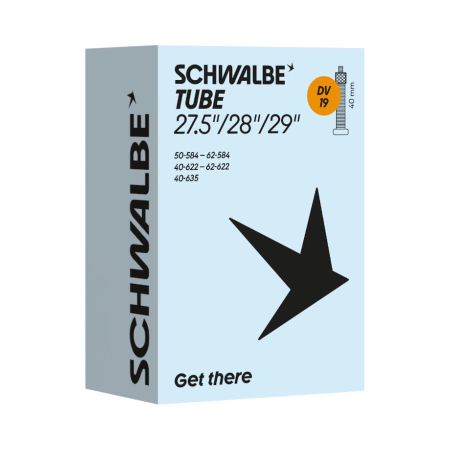 Schwalbe DV19 Schlauch 40/60-622/630/635  28" 1,5-2,4  Fahrrad Ventil - Bild 1