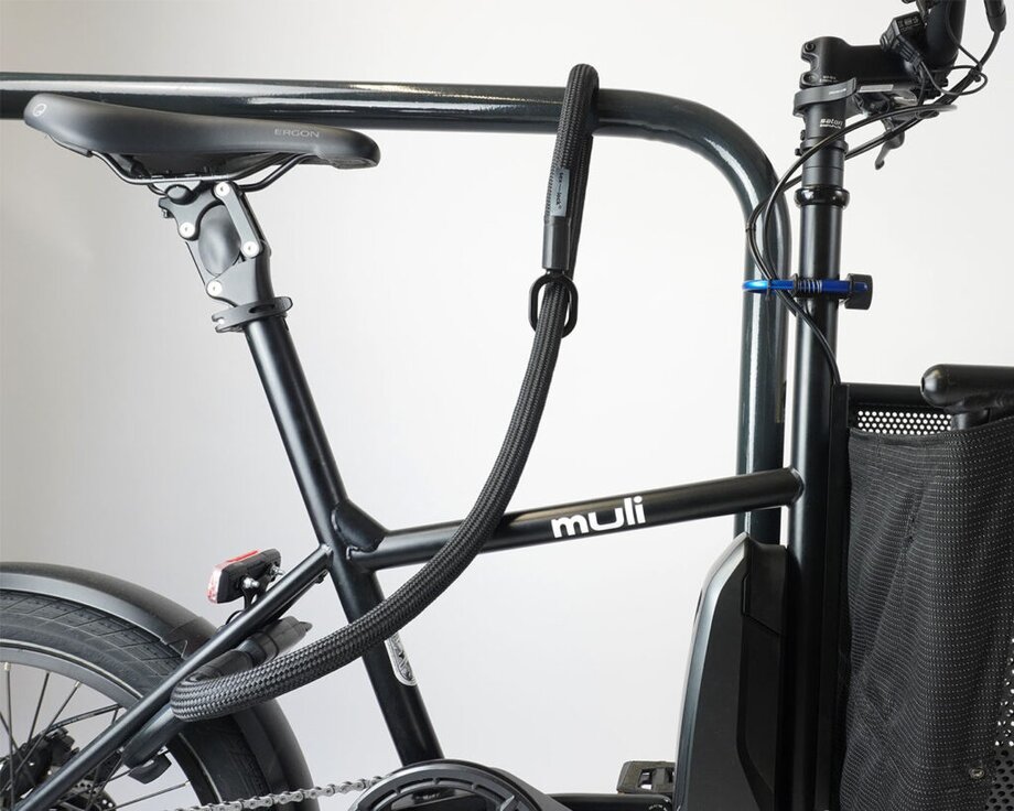 Tex-Lock Textilansteckkette mit Universal-Bolzen Mate 120cm ONYX BLACK - Bild 2